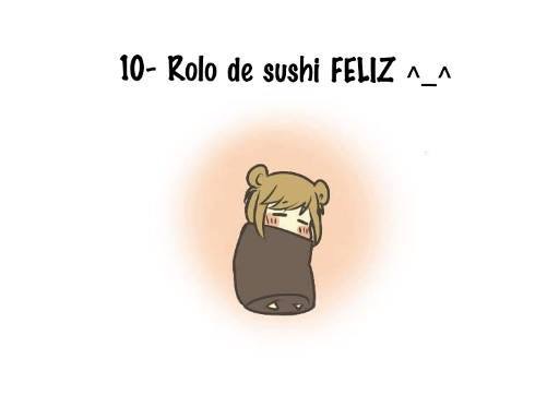 Rolo de sushi Feliz! ^_^