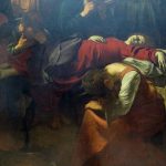 Caravaggio, morte della vergine, 1601-1606