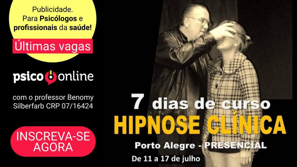 Curso de Hipnose Clínica - com o professor  Benomy Silberfarb CRP 07/16424