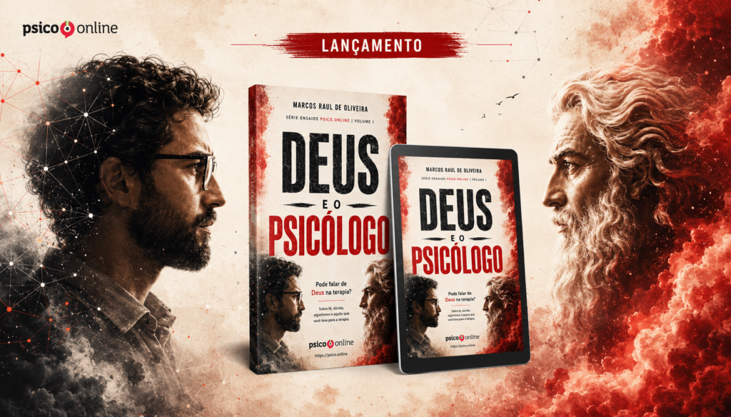 PopUp de lançamento do ebook Deus e o Psicólogo